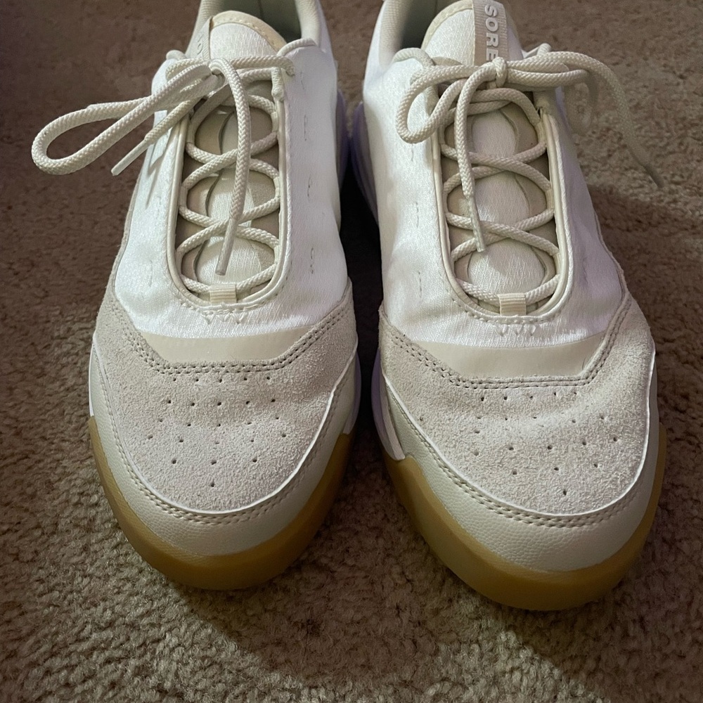 Sorel ONA 718 Low Men's Sneakers (Size 11.5 | Sea Salt Chalk)